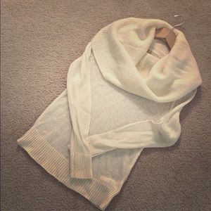 MK Ivory Over-sized Cowl Sweater